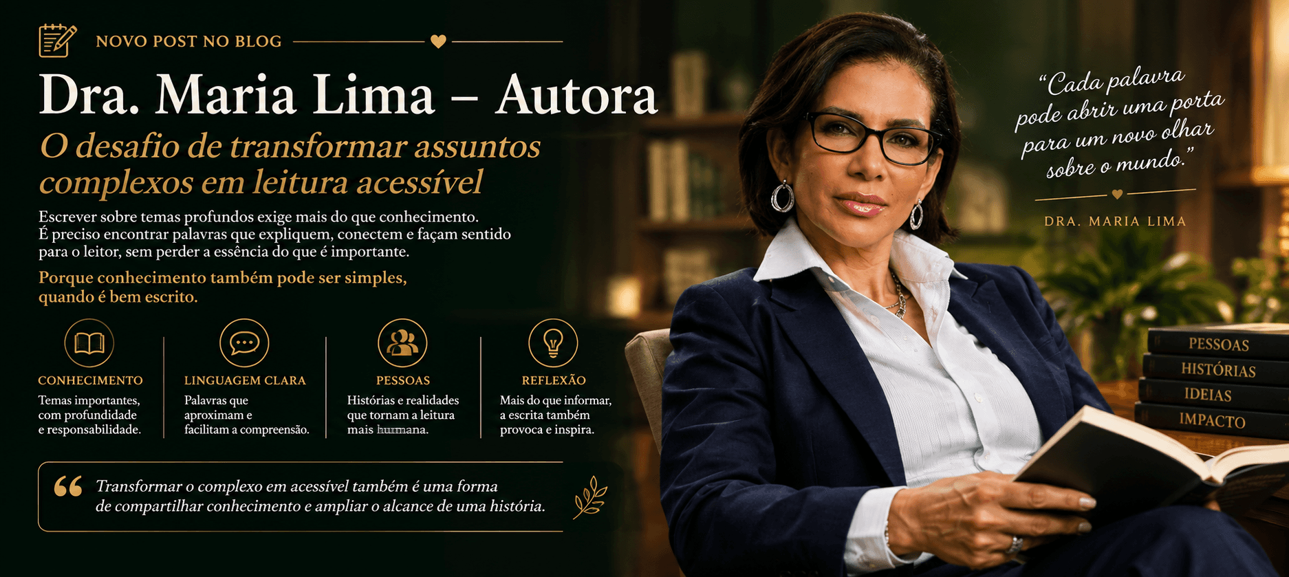 O desafio de transformar assuntos complexos em leitura acessível