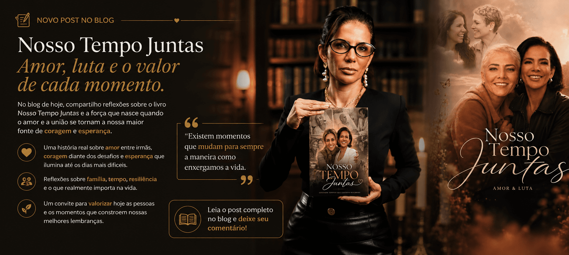 Esperança, coragem e superação
